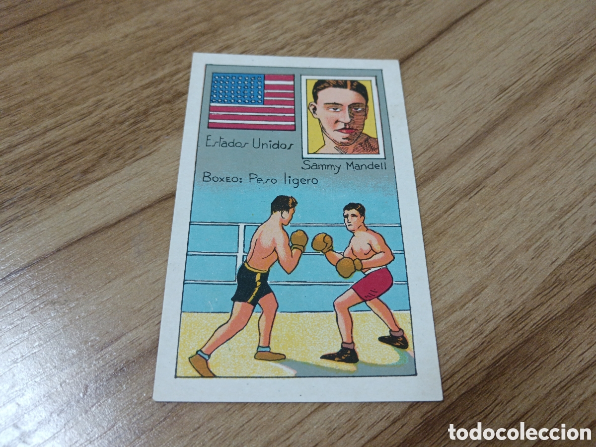 Sports collectibles: SAMMY MANDELL QUIEN ES EL CAMPE&Oacute;N MUNDIAL A&Ntilde;OS 20 CASA VICENS N&deg; 14