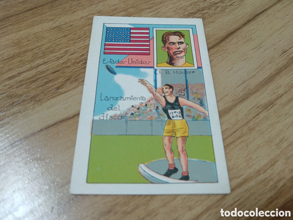 Sports collectibles: CI.B.HOUSER QUIEN ES EL CAMPE&Oacute;N MUNDIAL A&Ntilde;OS 20 CASA VICENS N&deg; 9