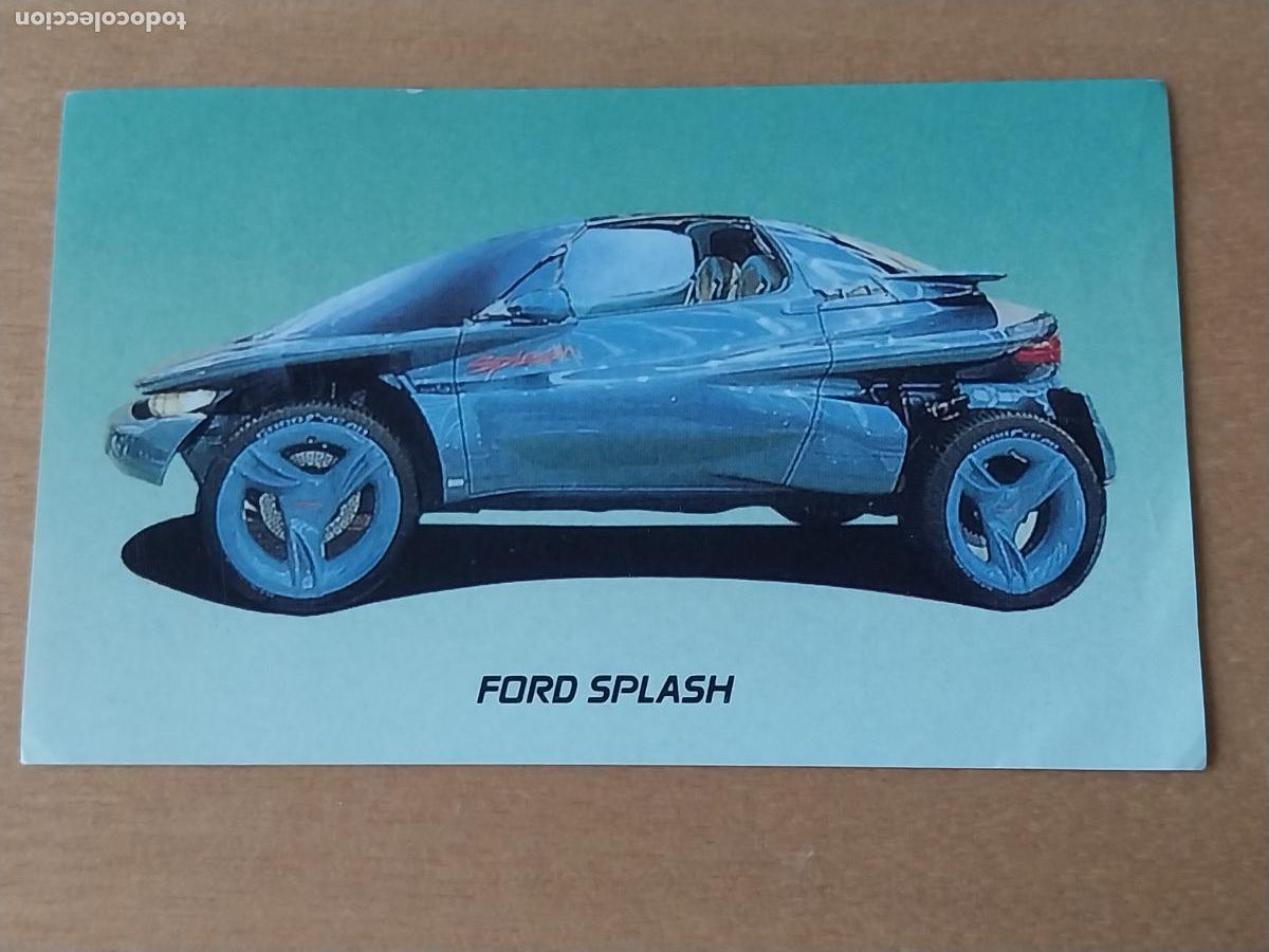 Coleccionismo deportivo: FORD SPLASH CROMO 82 MONSTRUOS ASFALTO SIN PEGAR NUNCA ORIGINAL A&Ntilde;OS 80