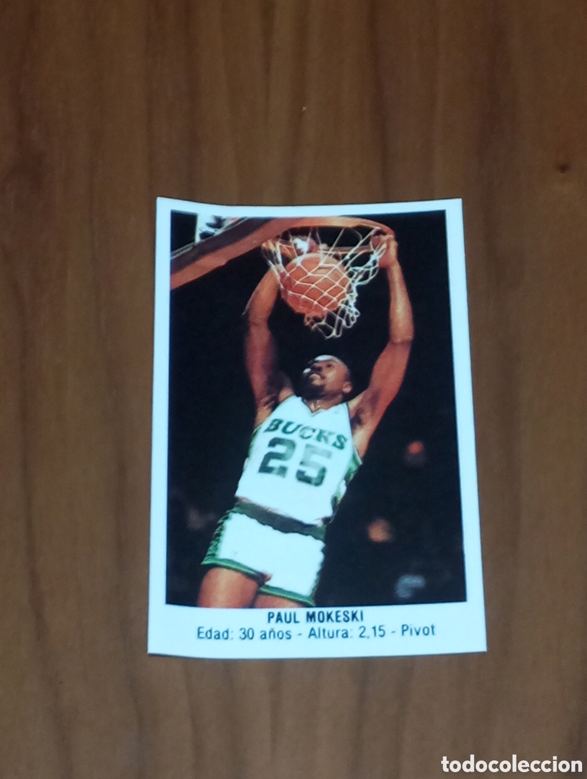 Sammelleidenschaft Sport: BALONCESTO 88 - CROMO N&ordm; 117 - PAUL MOLESKI - EDITORIAL J. MERCHANTE - NUNCA PEGADO.