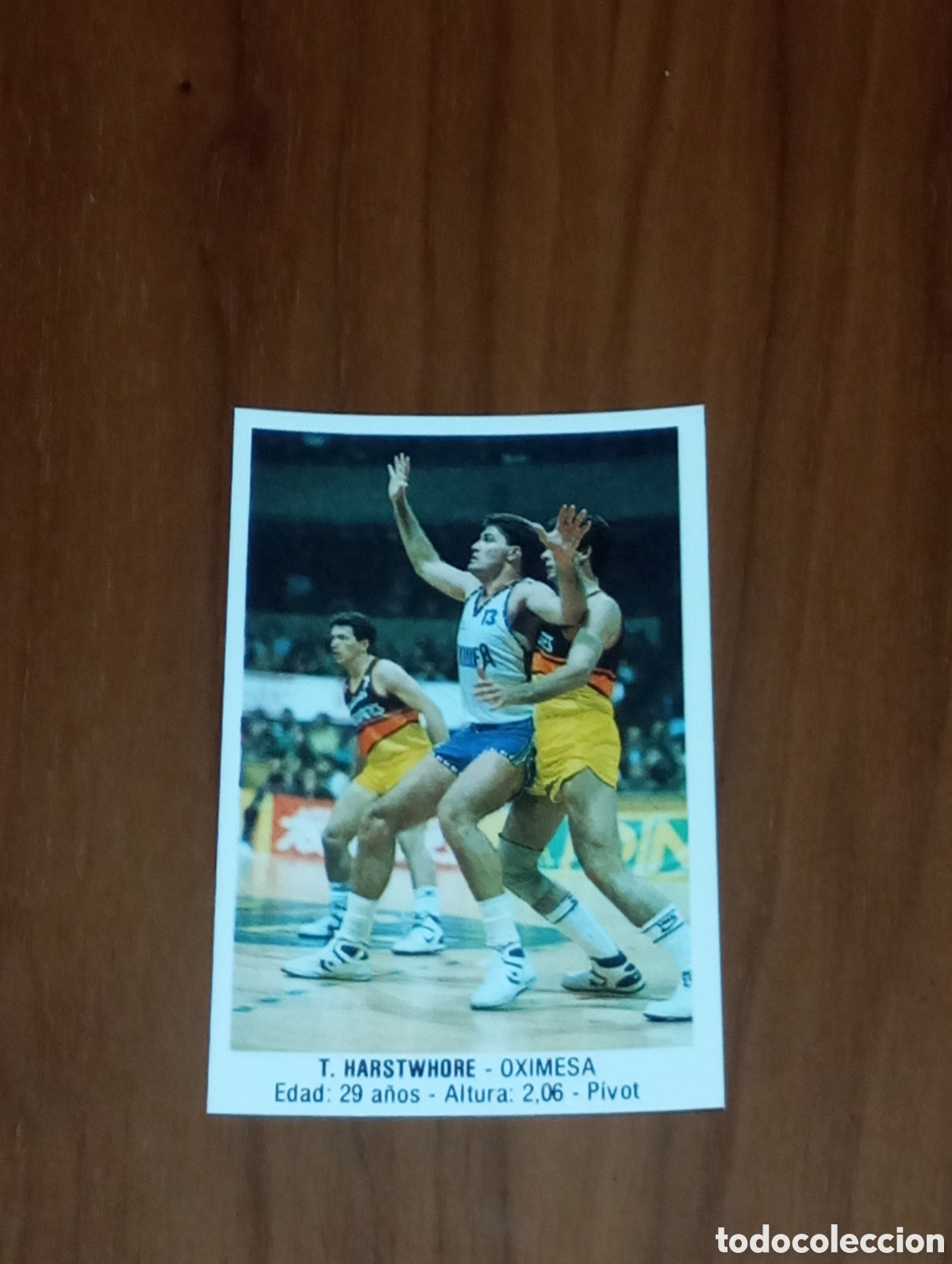 Sammelleidenschaft Sport: CROMO ALBUM BALONCESTO 88 DE J. MERCHANTE N&ordm; 76 T. HARSTWHORE NUEVO SIN PEGAR