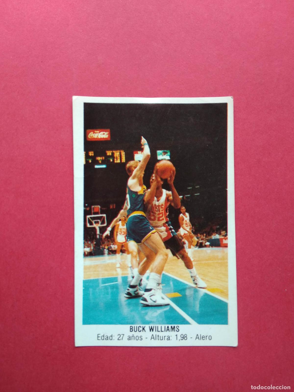 Sammelleidenschaft Sport: CROMOS BASKET 87 88 1987 1988 BALONCESTO MERCHANTE CONVERSE CROMO N&ordm; 167 BUCK WILLIAMS