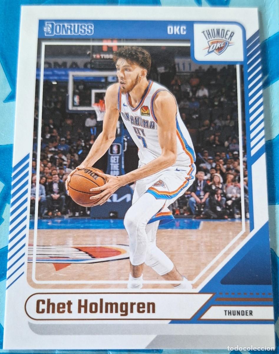 Sports collectibles: CARD PANINI DONRUSS BASKETBALL 2024-25 CHET HOLMGREN OKLAHOMA CITY THUNDER