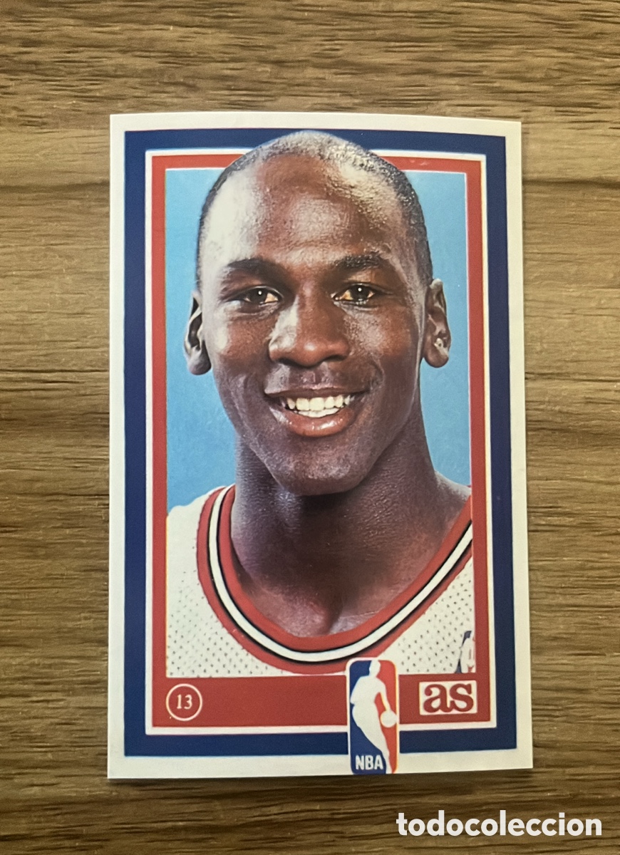 Coleccionismo deportivo: 1989 Michael Jordan # 13 Los ases nba sin pegar