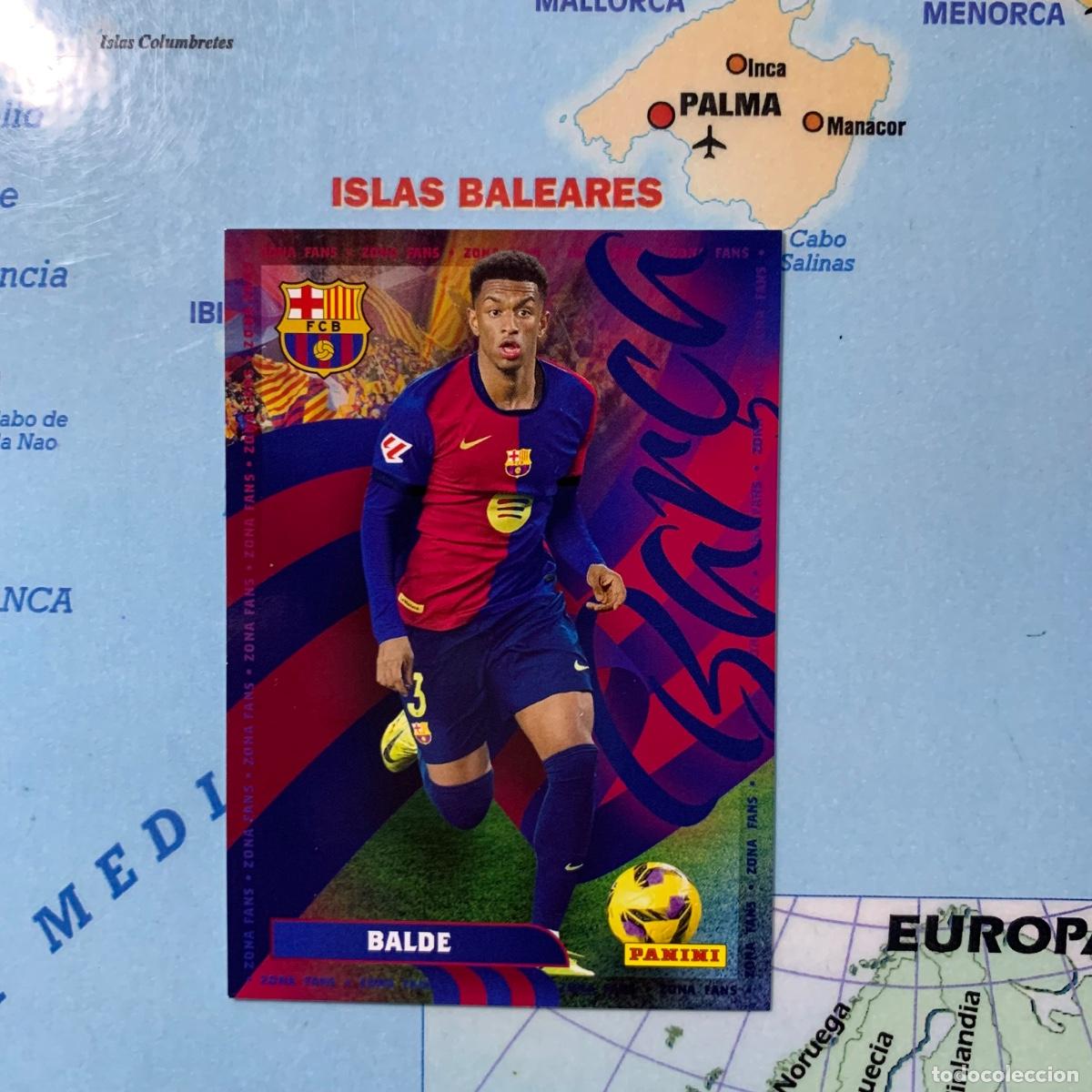 Collezionismo sportivo: Balde n&uacute;mero 37 Zona Fans Panini Club FC Barcelona 24-25 2024-2025