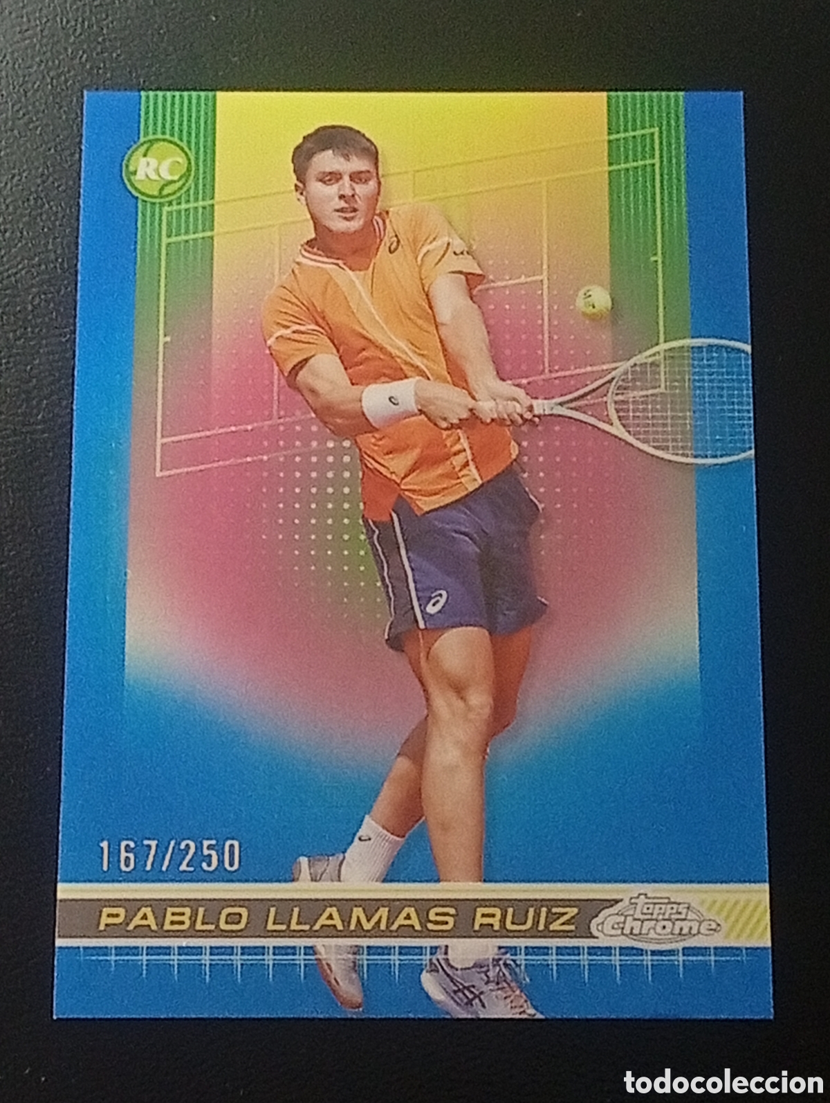 Coleccionismo deportivo: 120 rookie numerada 167/250 PABLO LLAMAS RUIZ TENNIS TENIS TOPPS CHROME 2024 CROMOS ESPA&Ntilde;A SPAIN RC