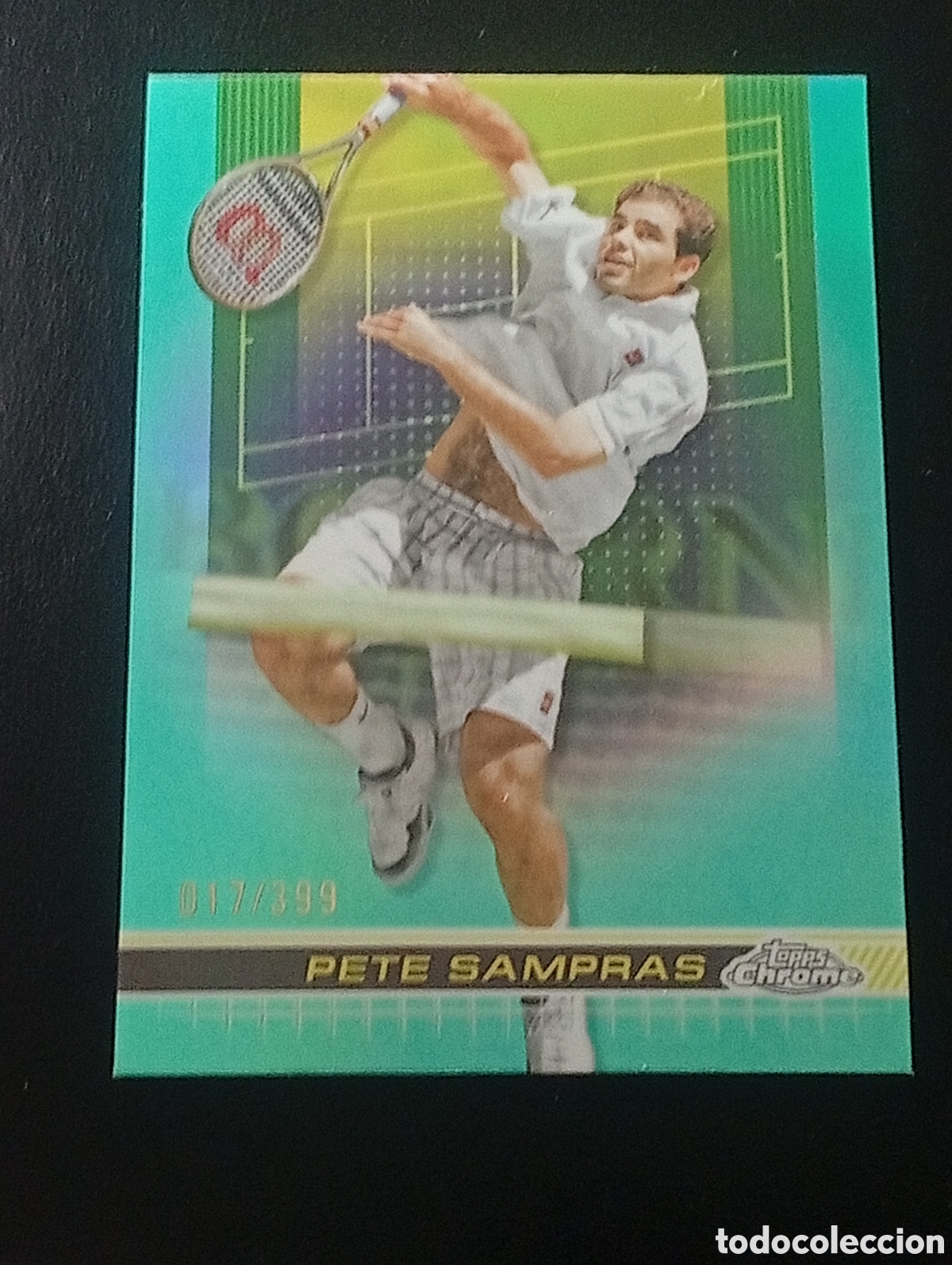 Sammelleidenschaft Sport: 180 numerada 17/399 PETE SAMPRAS TENNIS TENIS TOPPS CHROME 2024 CROMOS CARD PANINI PARALELA USA EEUU