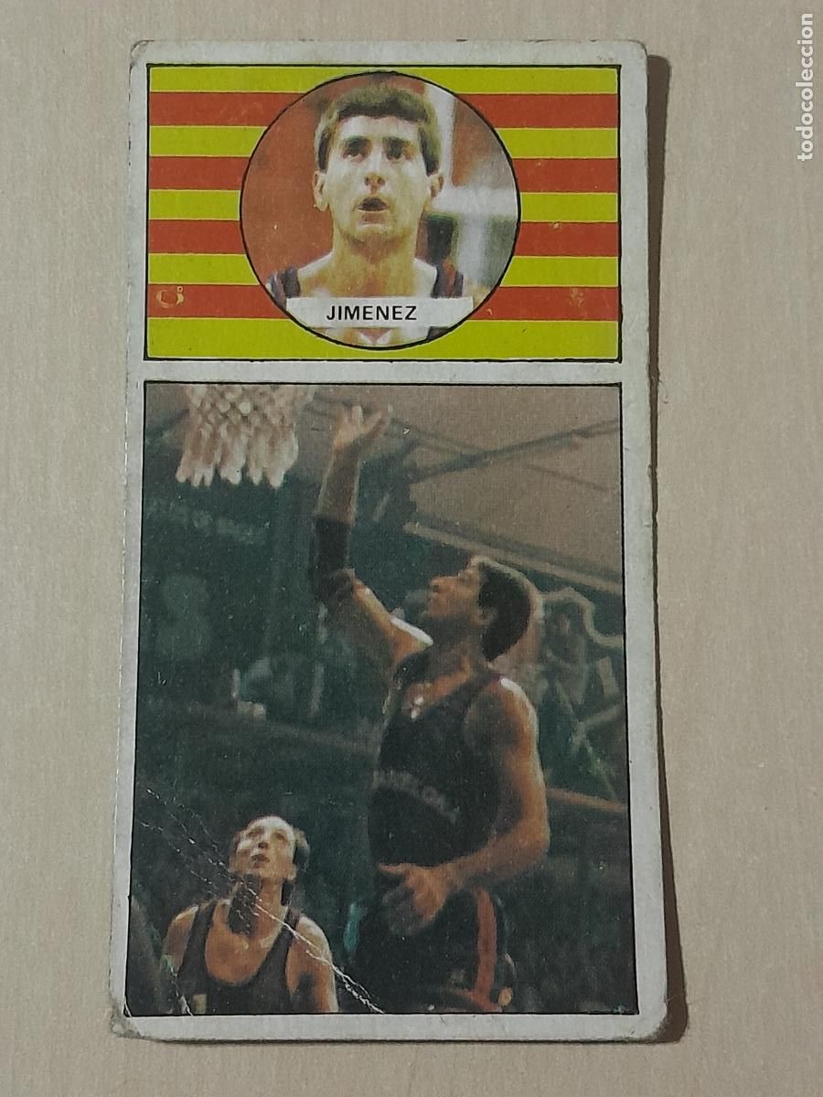 Collectionnisme sportif: N&ordm; 4 - CROMO DEL ALBUM BALONCESTO ED. MERCHANTE 1986 1987 - RECUPERADO