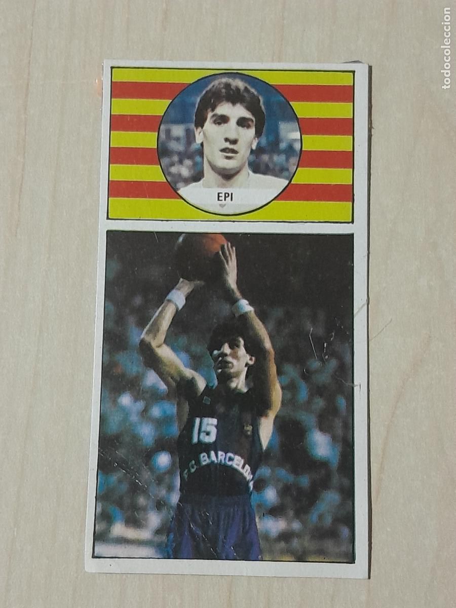 Colecionismo desportivo: N&ordm; 6 - CROMO DEL ALBUM BALONCESTO ED. MERCHANTE 1986 1987 - RECUPERADO