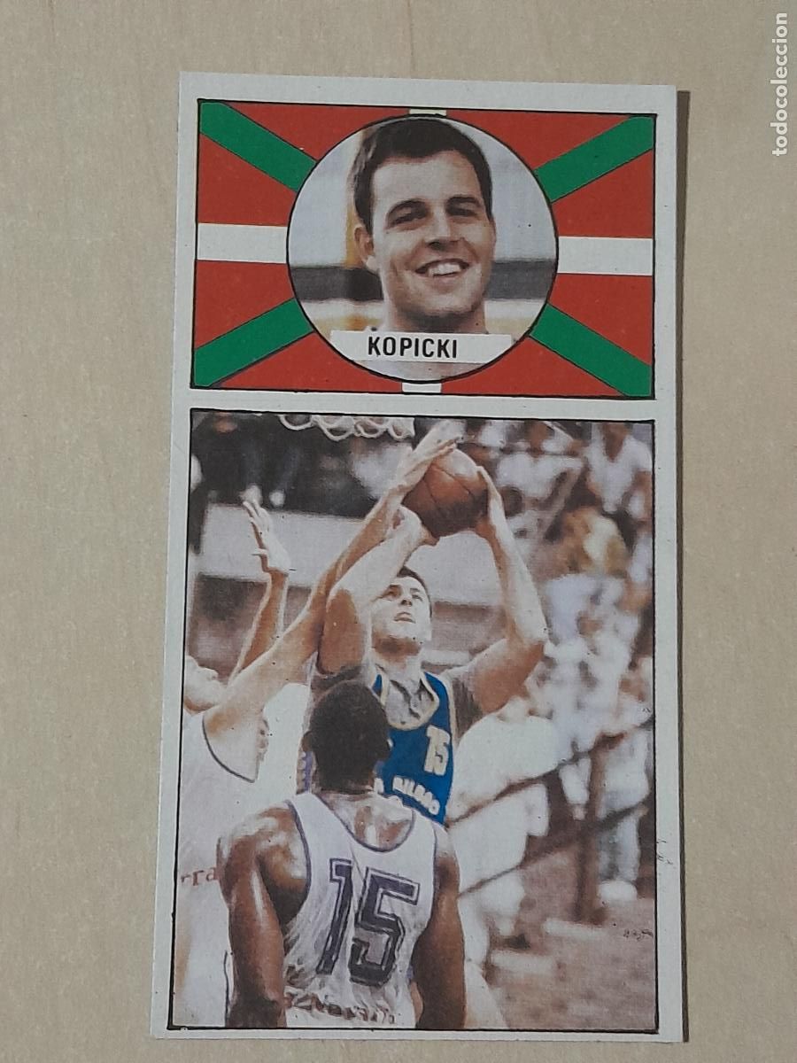 Colecionismo desportivo: N&ordm; 14 - CROMO DEL ALBUM BALONCESTO ED. MERCHANTE 1986 1987 - RECUPERADO