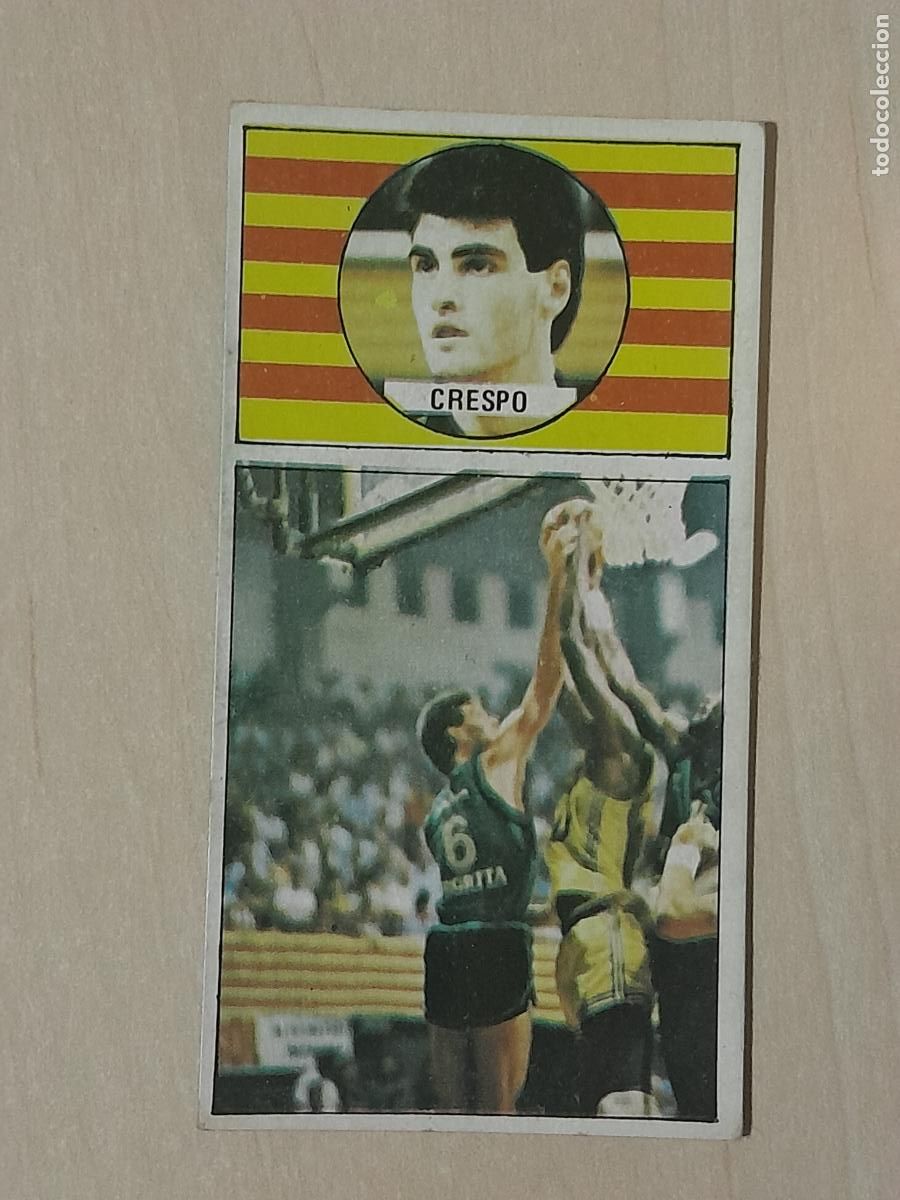 Colecionismo desportivo: N&ordm; 96 - CROMO DEL ALBUM BALONCESTO ED. MERCHANTE 1986 1987 - RECUPERADO