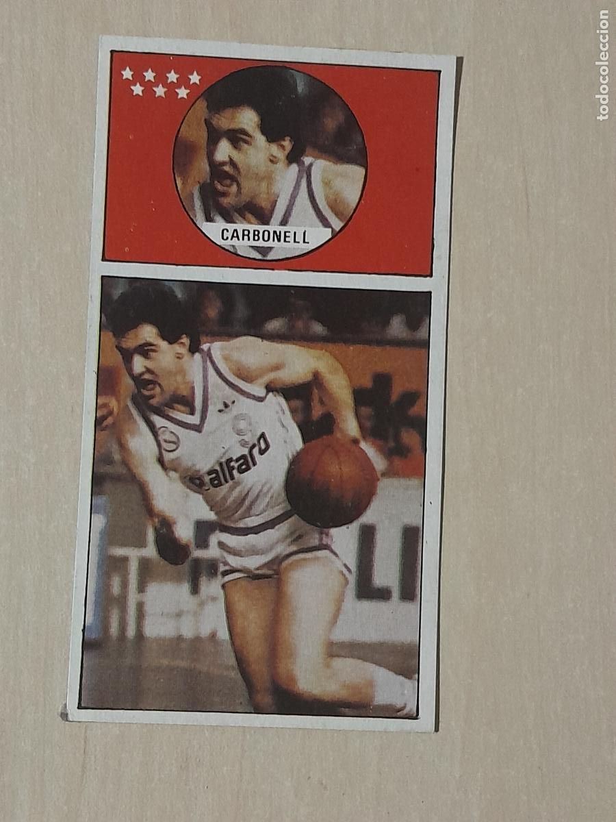 Colecionismo desportivo: N&ordm; 124 - CROMO DEL ALBUM BALONCESTO ED. MERCHANTE 1986 1987 - RECUPERADO