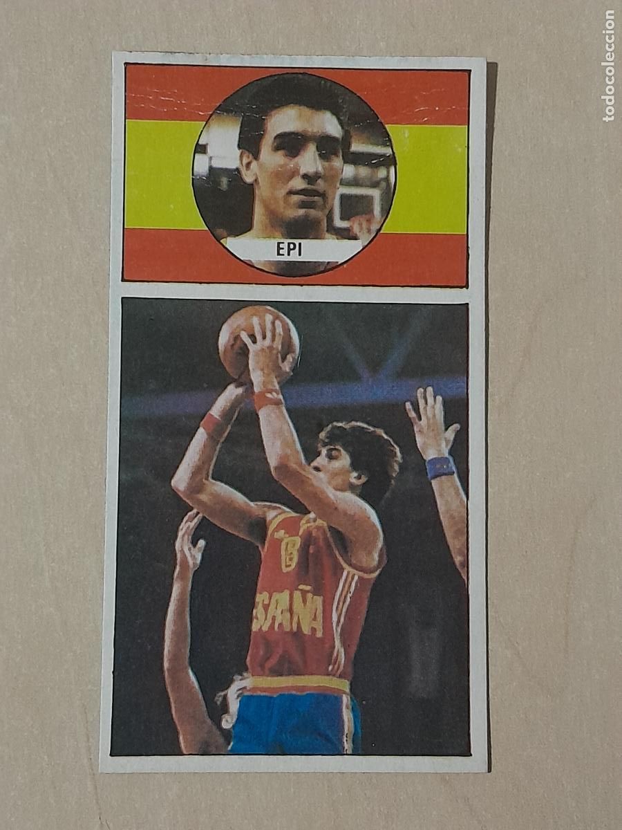 Coleccionismo deportivo: N&ordm; 144 EPI - CROMO DEL ALBUM BALONCESTO ED. MERCHANTE 1986 1987 - RECUPERADO