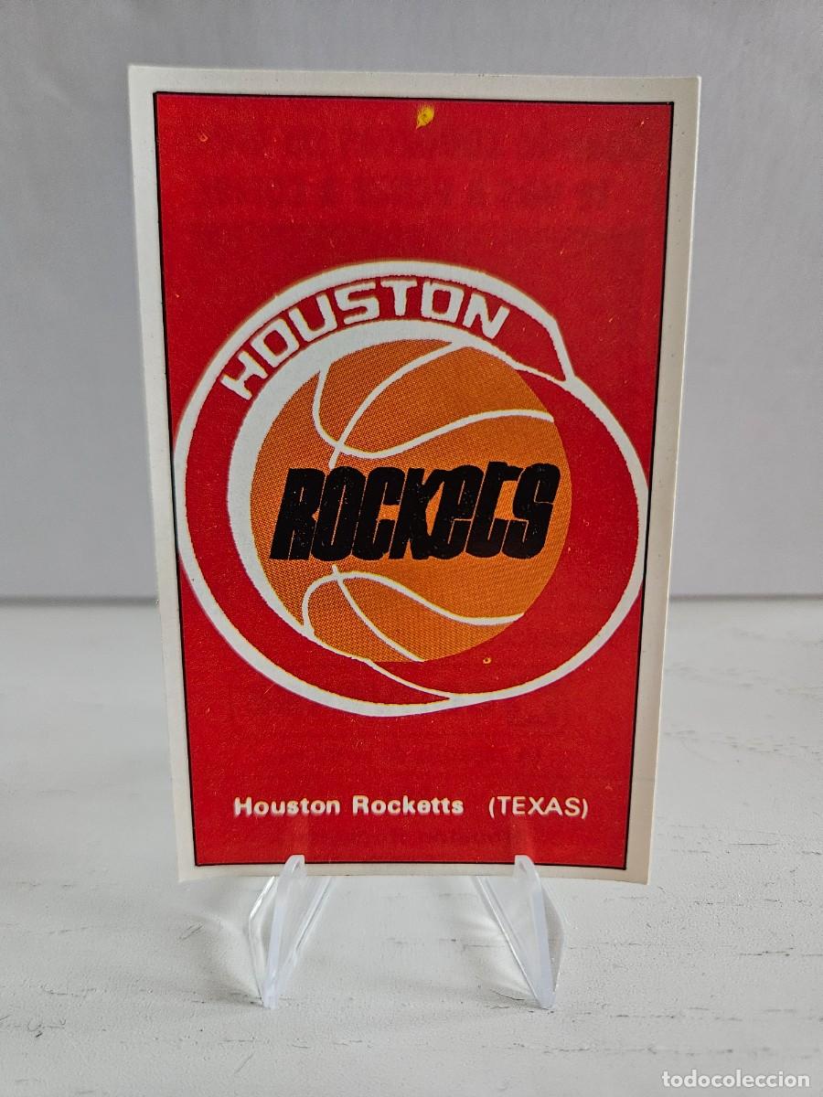 Colecionismo desportivo: 1987 ESCUDO HOUSTON ROCKETTS N&deg; 187 CONVERSE