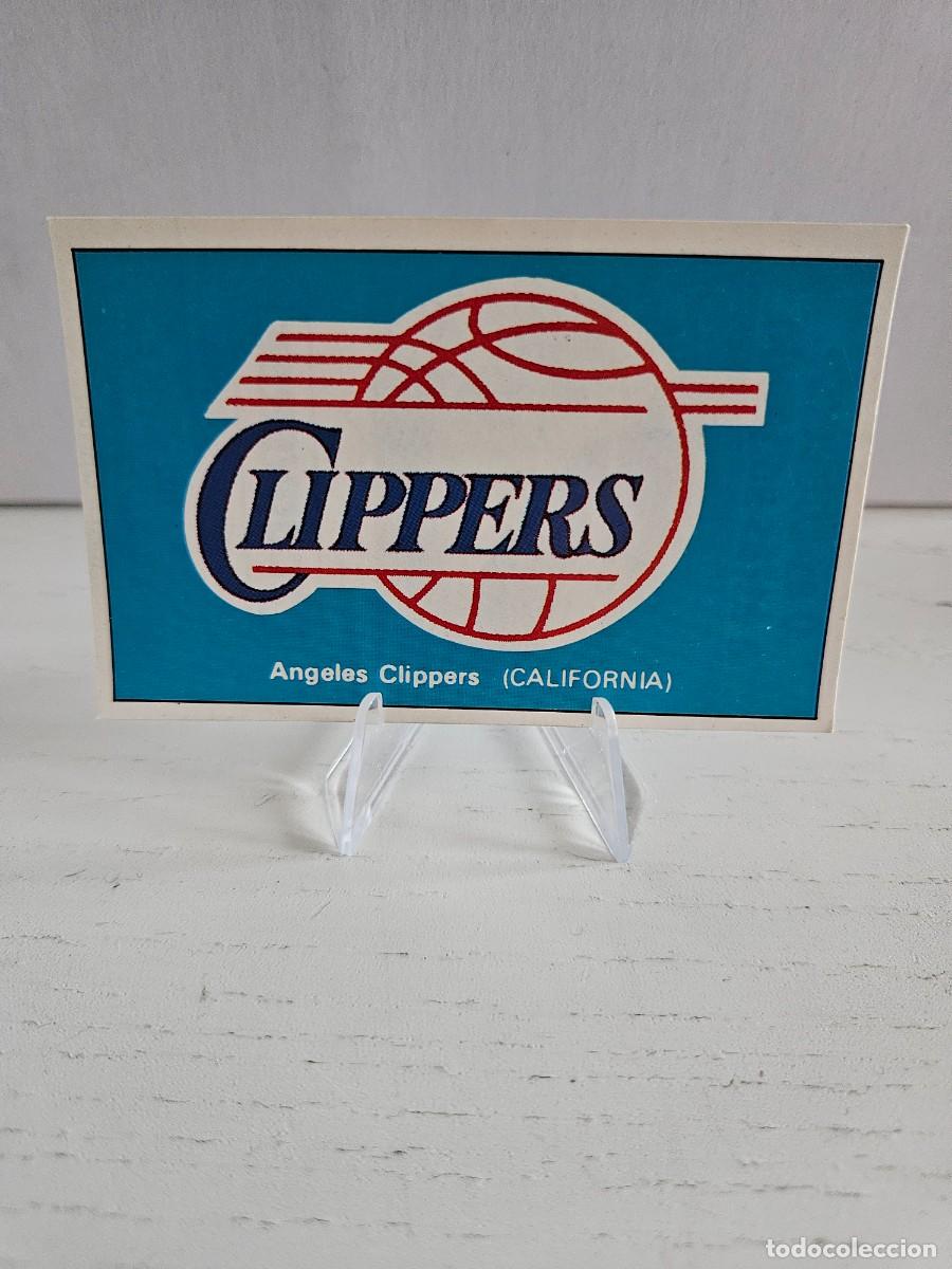Colecionismo desportivo: 1987 ESCUDO CLIPPERS N&deg; 182 CONVERSE