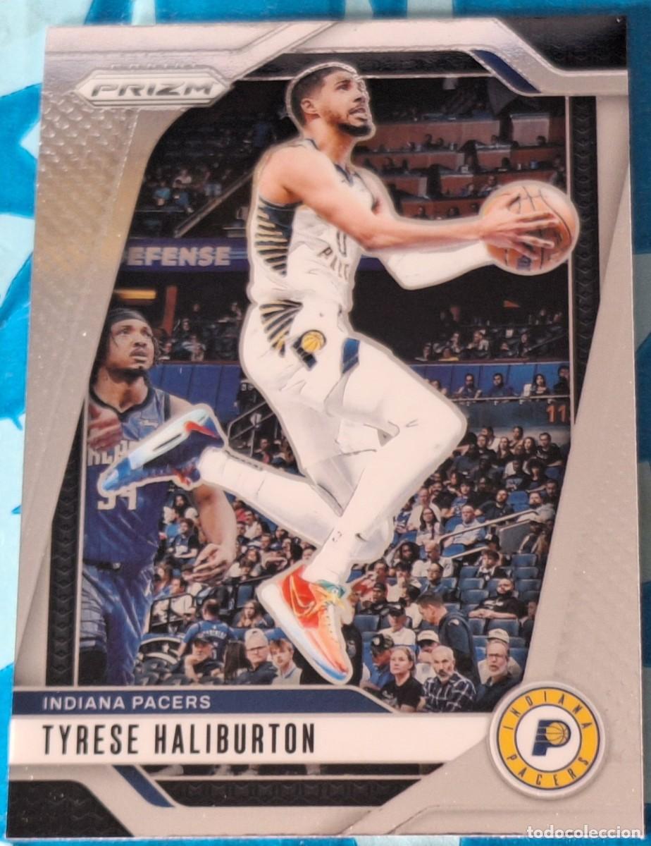 Coleccionismo deportivo: CARD PANINI PRIZM BASKETBALL 2024-25 TYRESE HALIBURTON INDIANA PACERS