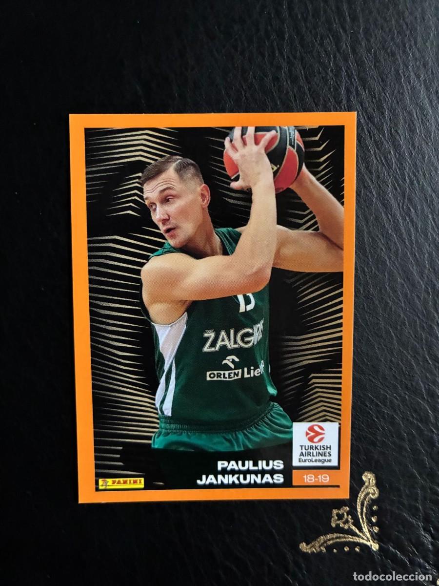 Colecionismo desportivo: 418 PAULIUS JANKUNAS ALL TIME LEADERS EUROLEAGUE EUROLIGA 2024 2025 24 25 PANINI BALONCESTO
