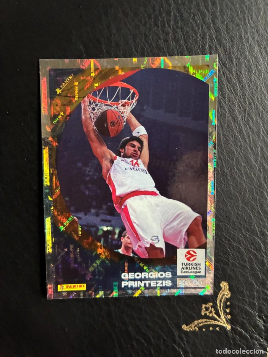 Colecionismo desportivo: 403 GEORGIOS PRNTEZIS ALL TIME LEGENDS EUROLEAGUE EUROLIGA 2024 2025 24 25 PANINI BALONCESTO