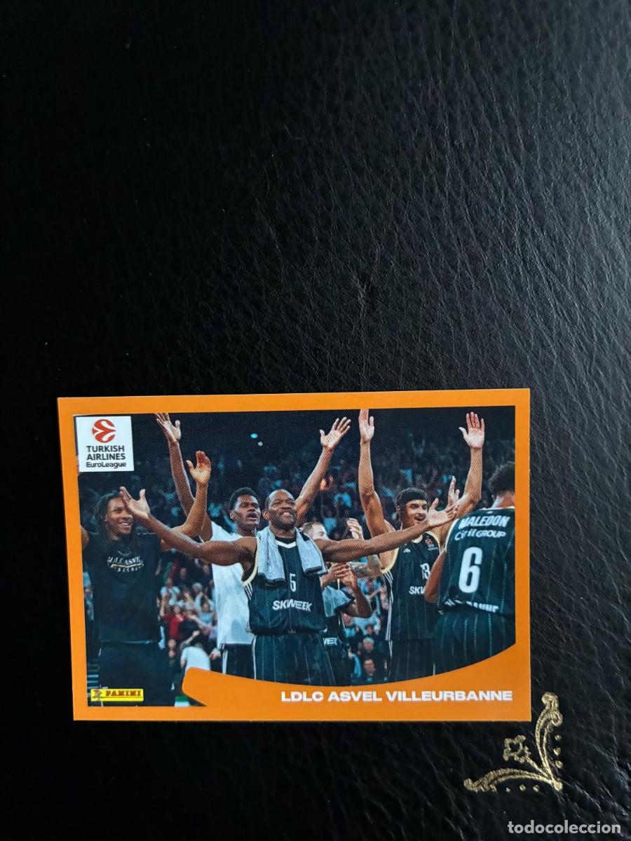 Colecionismo desportivo: 15 LDCL ARENA ASVEL VILLEURBANNE DEVOTION EUROLEAGUE EUROLIGA 2024 2025 24 25 PANINI BALONCESTO