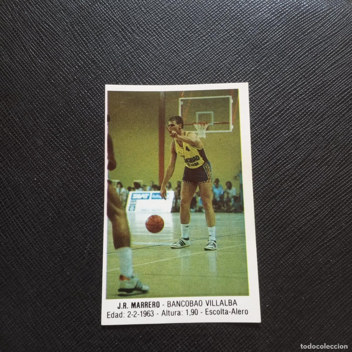 Collezionismo sportivo: 2 MARRERO BANCOBAO VILLALBA MERCHANTE 1987 1988 CROMO 87 88 BALONCESTO - SIN PEGAR - A161 PG1