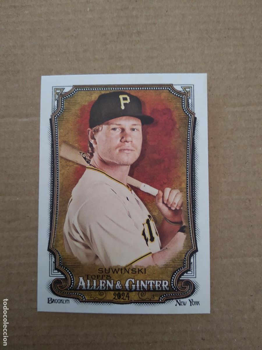 Coleccionismo deportivo: 163 JACK SUWINSKI PITTSBURGH PIRATES CROMO MAJOR LEAGUE BASEBALL TOPPS 2024 LIGA BEISBOL
