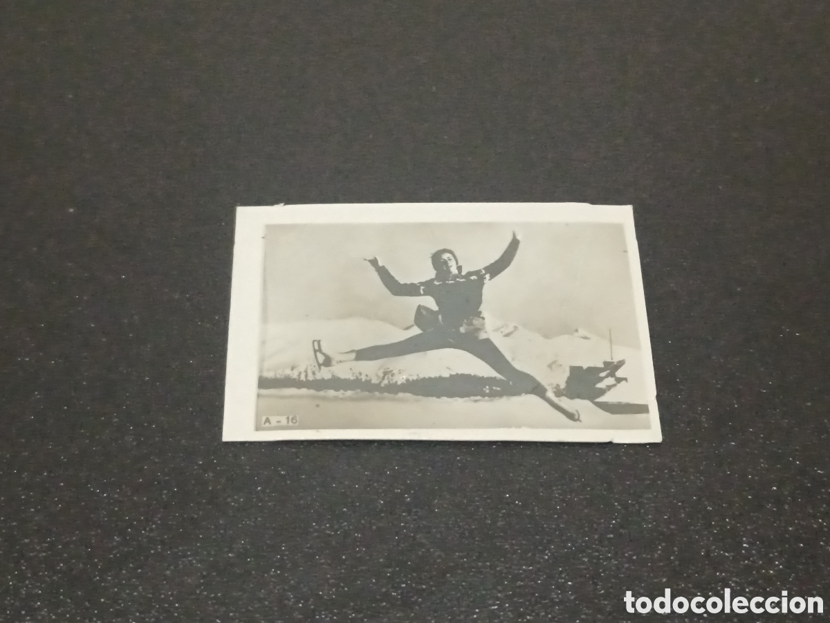 Collezionismo sportivo: Jeannette altweg REPORTAJES FOTOGR&Aacute;FICOS TABAY A-16 ENERO 1948