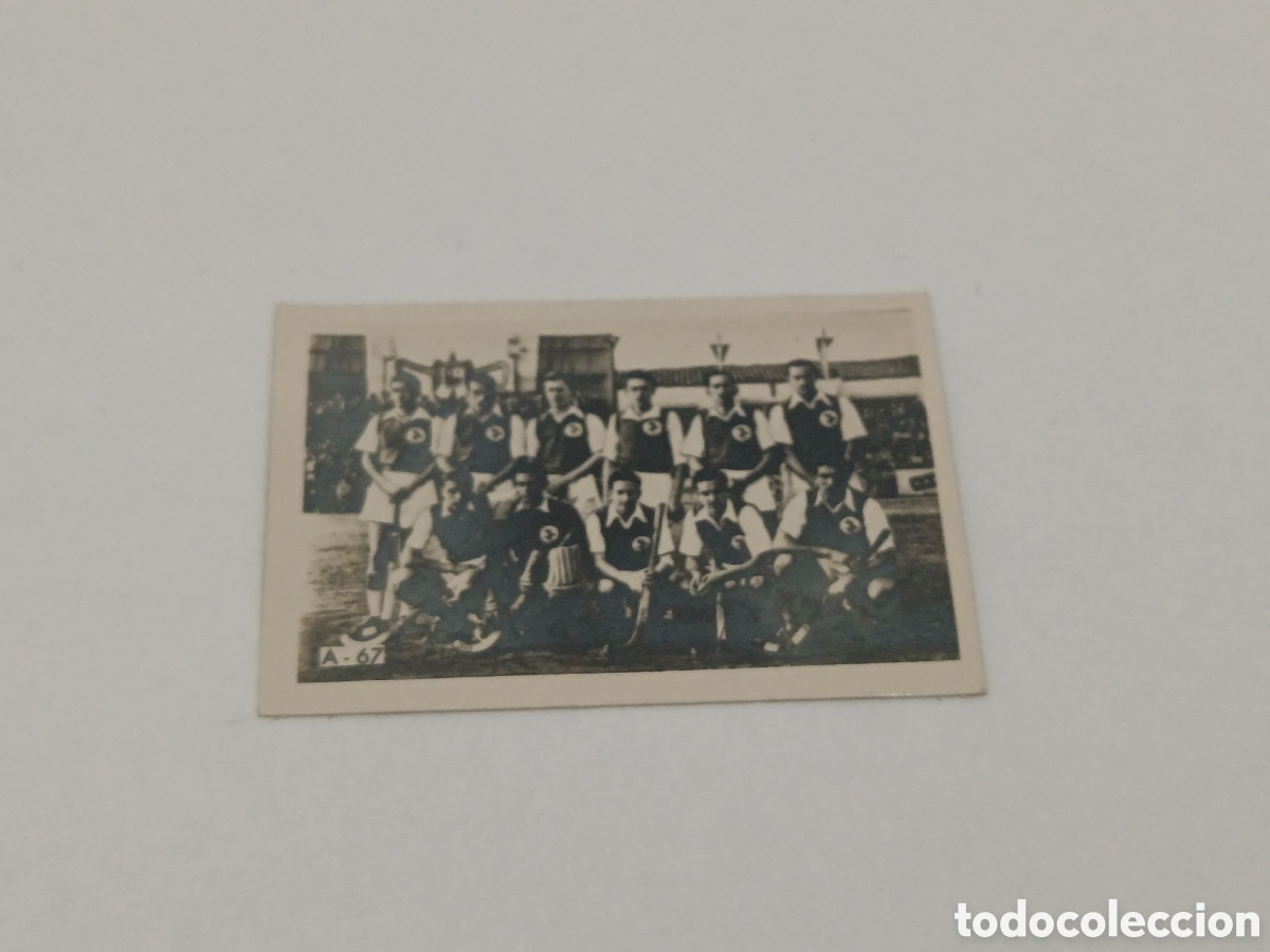 Collezionismo sportivo: Terrasa campe&oacute;n Hockey REPORTAJES FOTOGR&Aacute;FICOS TABAY A-67 ABRIL 1948