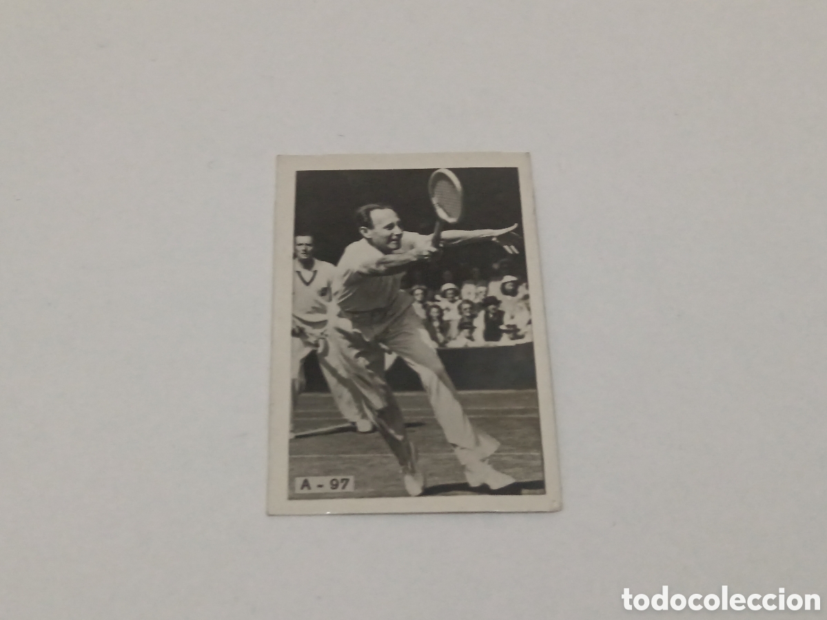 Colecionismo desportivo: JOAN BOROTRA TENIS REPORTAJES FOTOGR&Aacute;FICOS TABAY A-97 JUNIO 1948