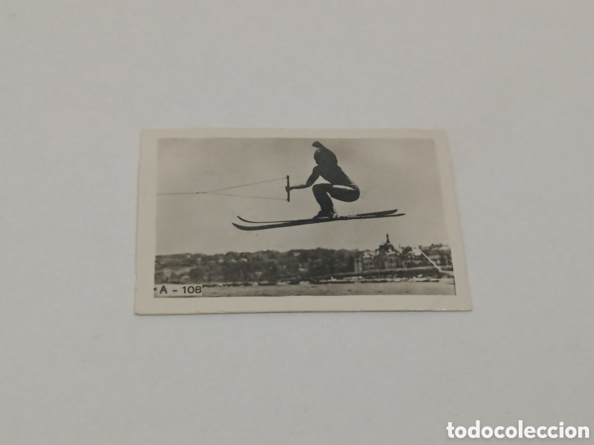Coleccionismo deportivo: GIRAUD ESQUI REPORTAJES FOTOGR&Aacute;FICOS TABAY A-108 JULIO 1948