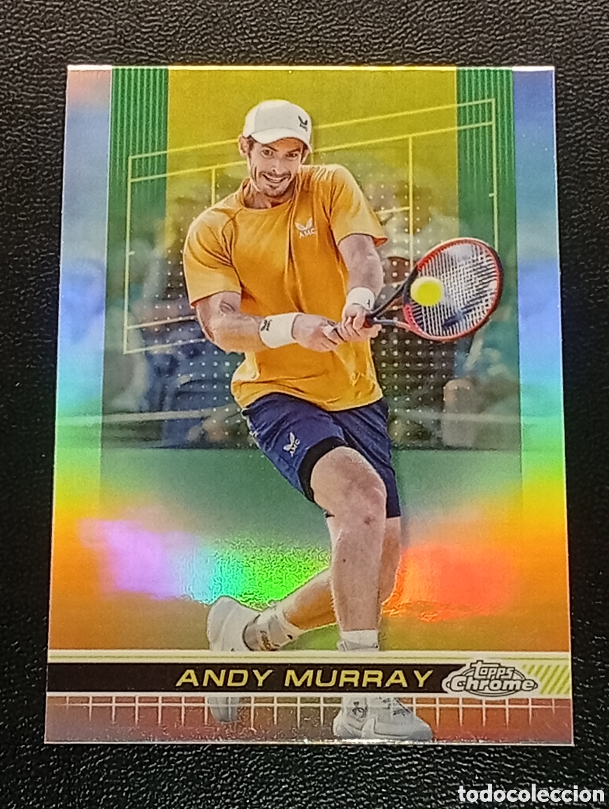 Sammelleidenschaft Sport: 5 paralela refractor ANDY MURRAY TENNIS TENIS TOPPS CHROME 2024 CROMO CARD PANINI PARALELA