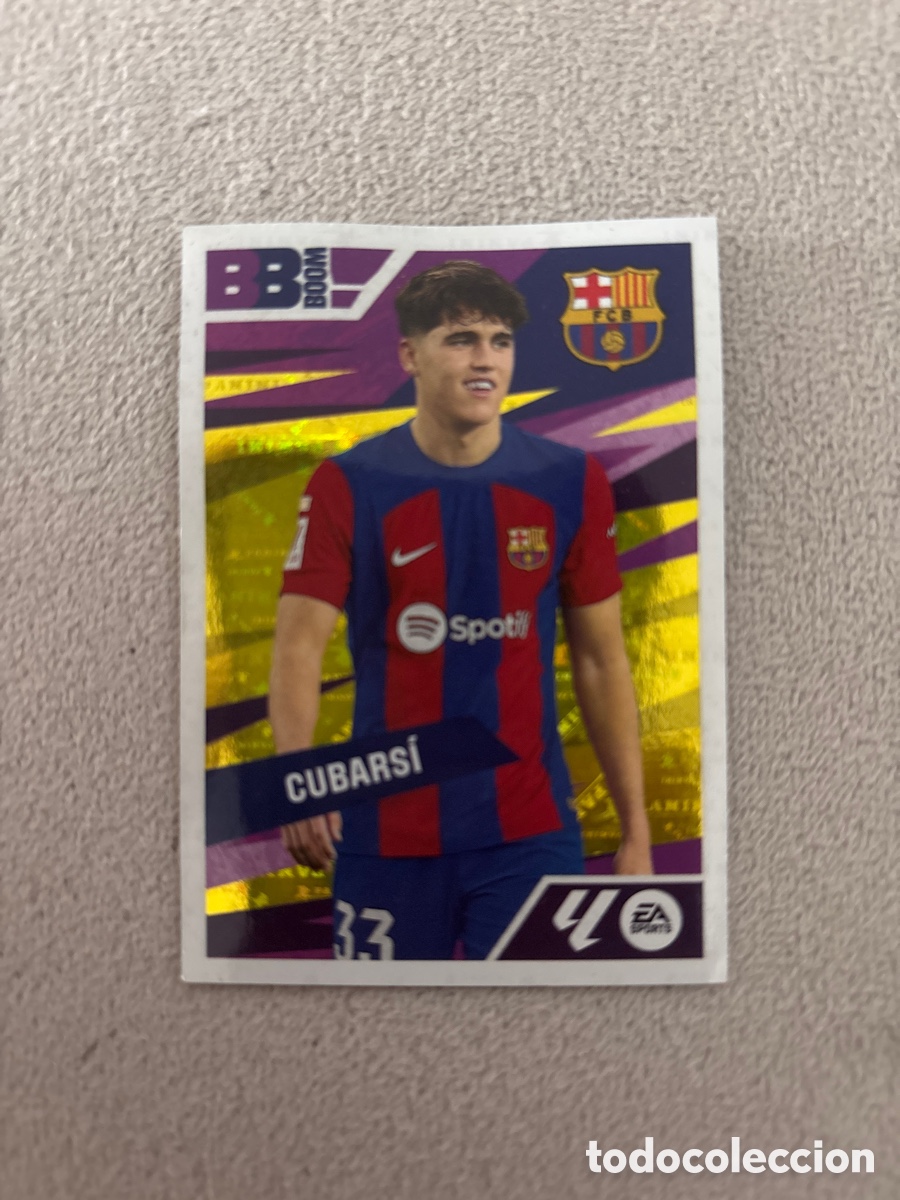 Coleccionismo deportivo: LIGA ESTE 2024-25. 3. CUBARS&Iacute; &rdquo;BB BOOM&rdquo; FC. BARCELONA.
