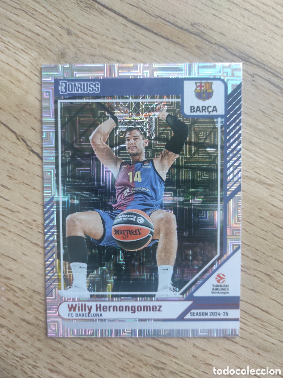 Coleccionismo deportivo: Willy Hernangomez Barcelona Donruss 24-25 # 40