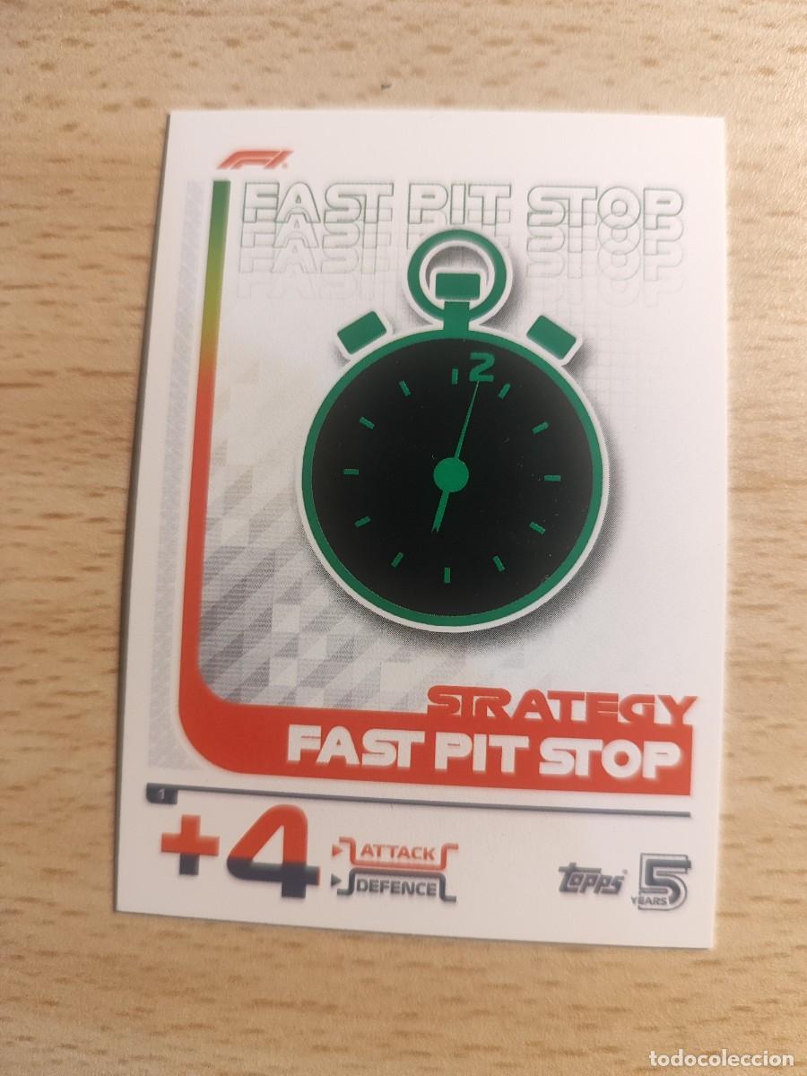 Coleccionismo deportivo: 1 TURBO ATTAX 2024 TOPPS FAST PIT STOP STRATEGY CARD BASE CARD F1 FORMULA 1 24