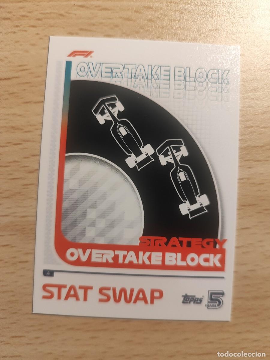 Coleccionismo deportivo: 4 TURBO ATTAX 2024 TOPPS OVERTAKE BLOCK STRATEGY CARD BASE CARD F1 FORMULA 1 24