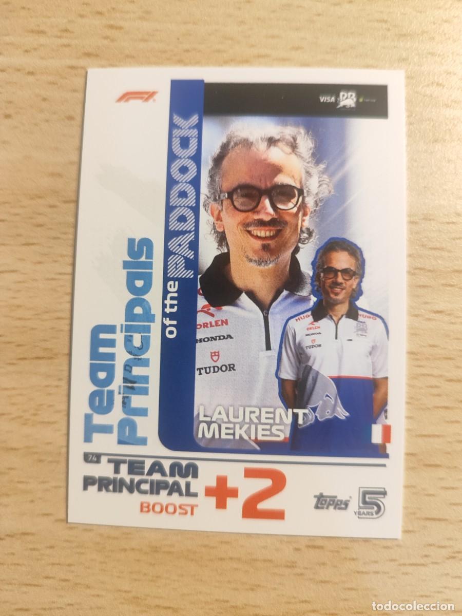Coleccionismo deportivo: 74 TURBO ATTAX 2024 TOPPS LAURENT MEKIES VISA CASH APP RB F1 FORMULA 1 24