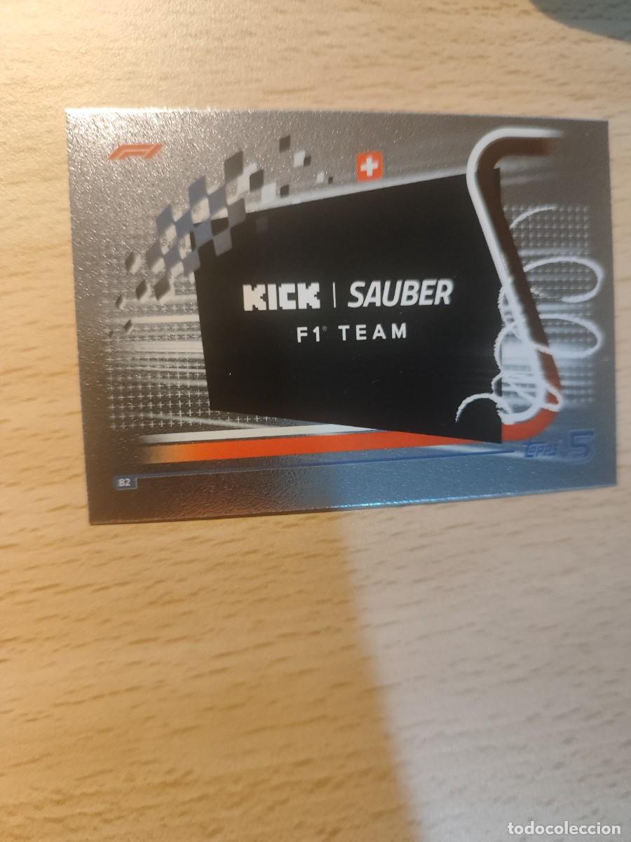 Coleccionismo deportivo: 82 TURBO ATTAX 2024 TOPPS TEAM LOGO ESCUDO MARCA KICK SAUBER F1 FORMULA 1 24