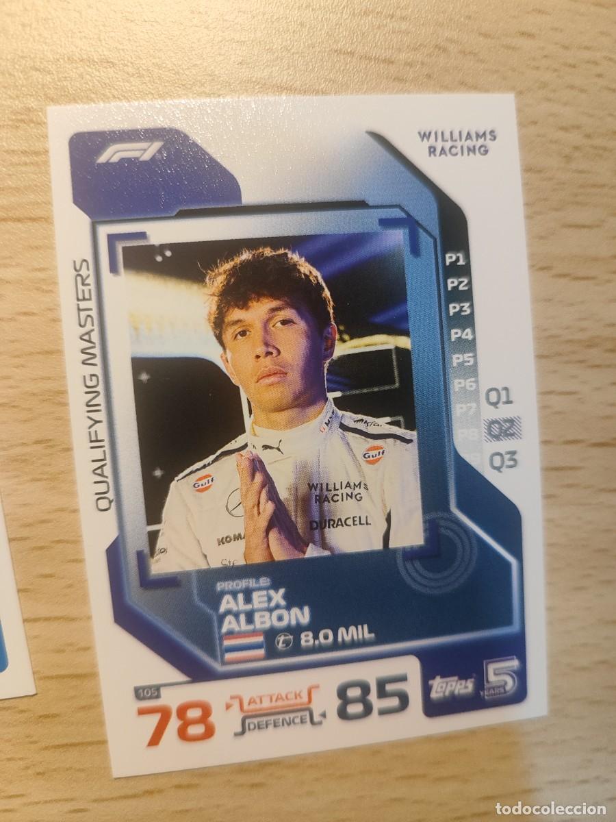 Coleccionismo deportivo: 105 TURBO ATTAX 2024 TOPPS ALEX ALBON QUALIFYING MASTER F1 FORMULA 1 24