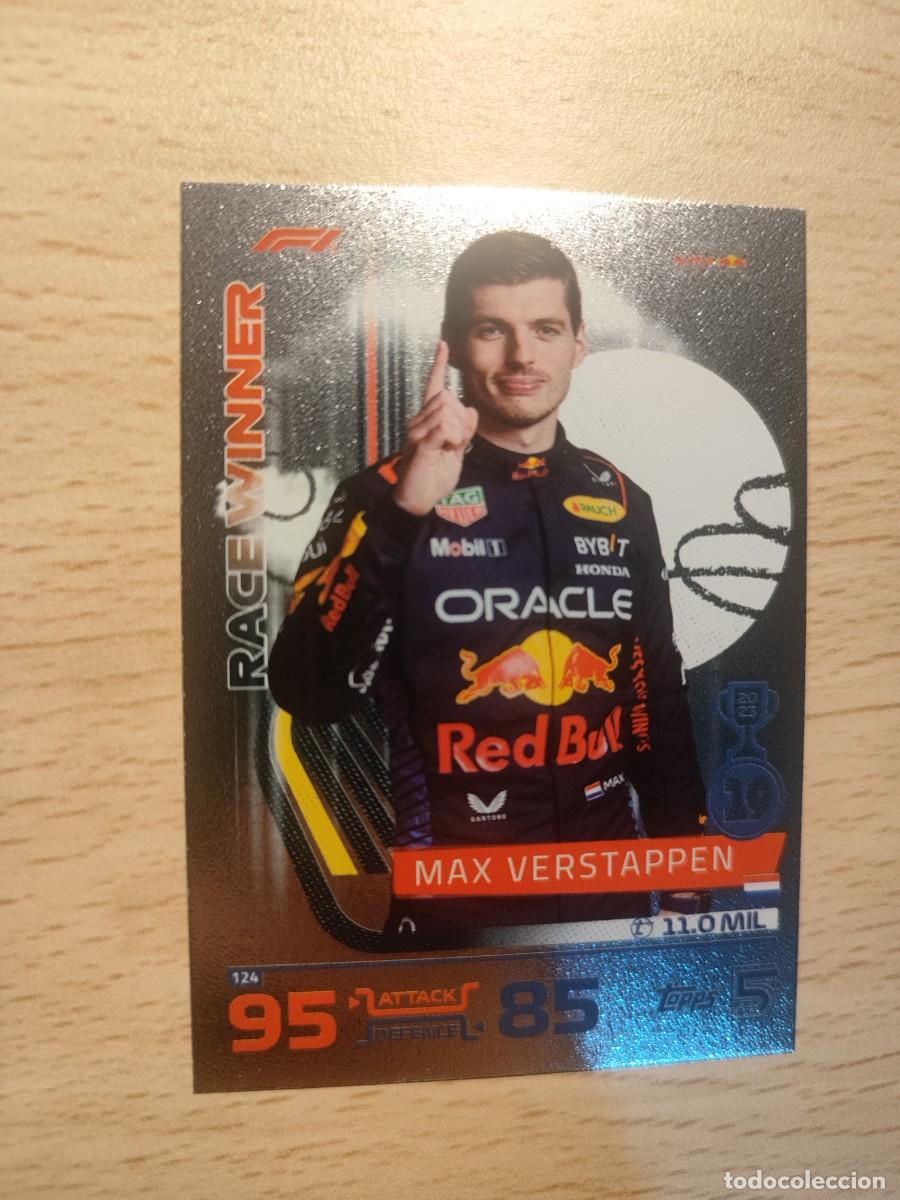 Coleccionismo deportivo: 124 TURBO ATTAX 2024 TOPPS MAX VERSTAPPEN F1 RACE WINNER 2023 F1 FORMULA 1 24