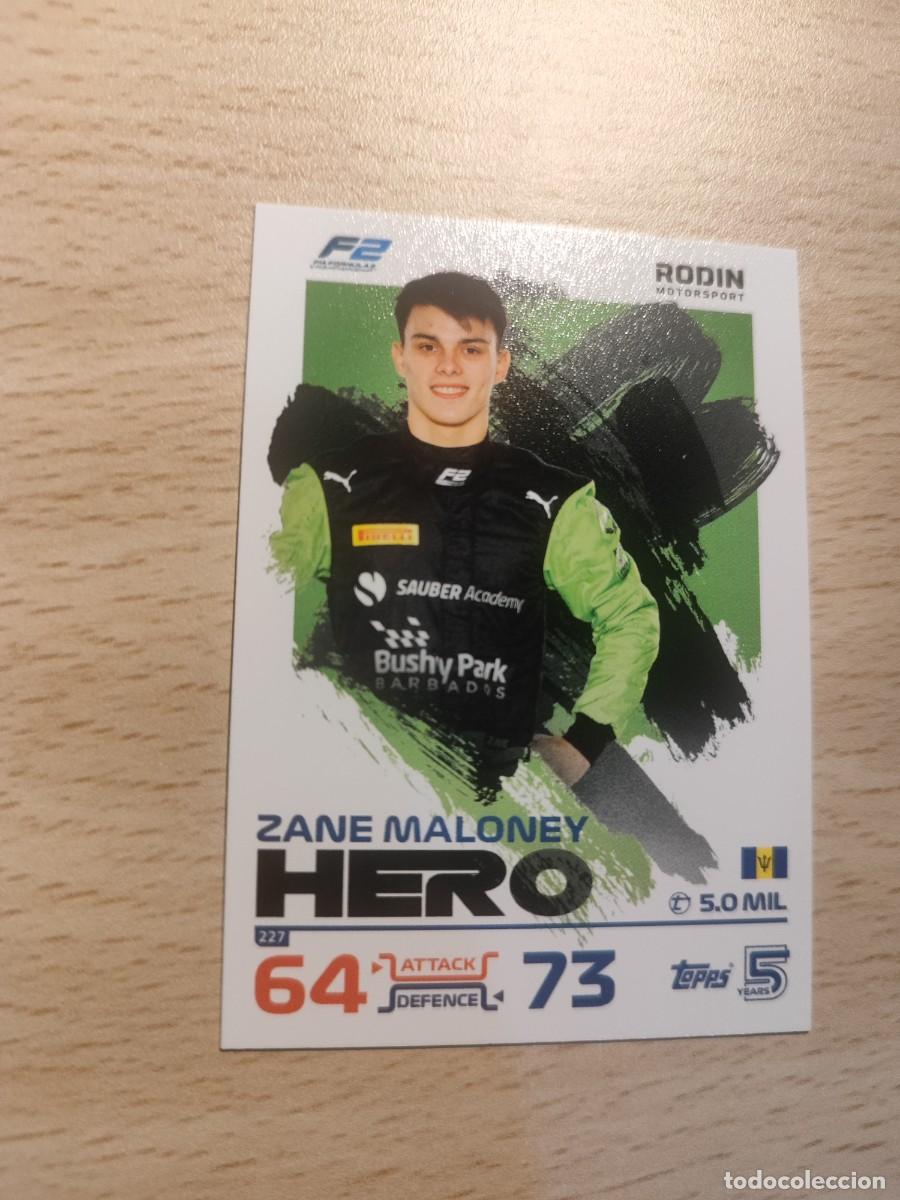 Coleccionismo deportivo: 227 TURBO ATTAX 2024 TOPPS ZANE MALONEY F2 HERO F1 FORMULA 1 24