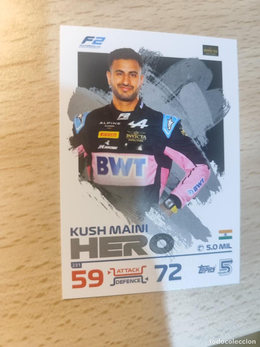 Coleccionismo deportivo: 231 TURBO ATTAX 2024 TOPPS KUSH MAINI F2 HERO F1 FORMULA 1 24