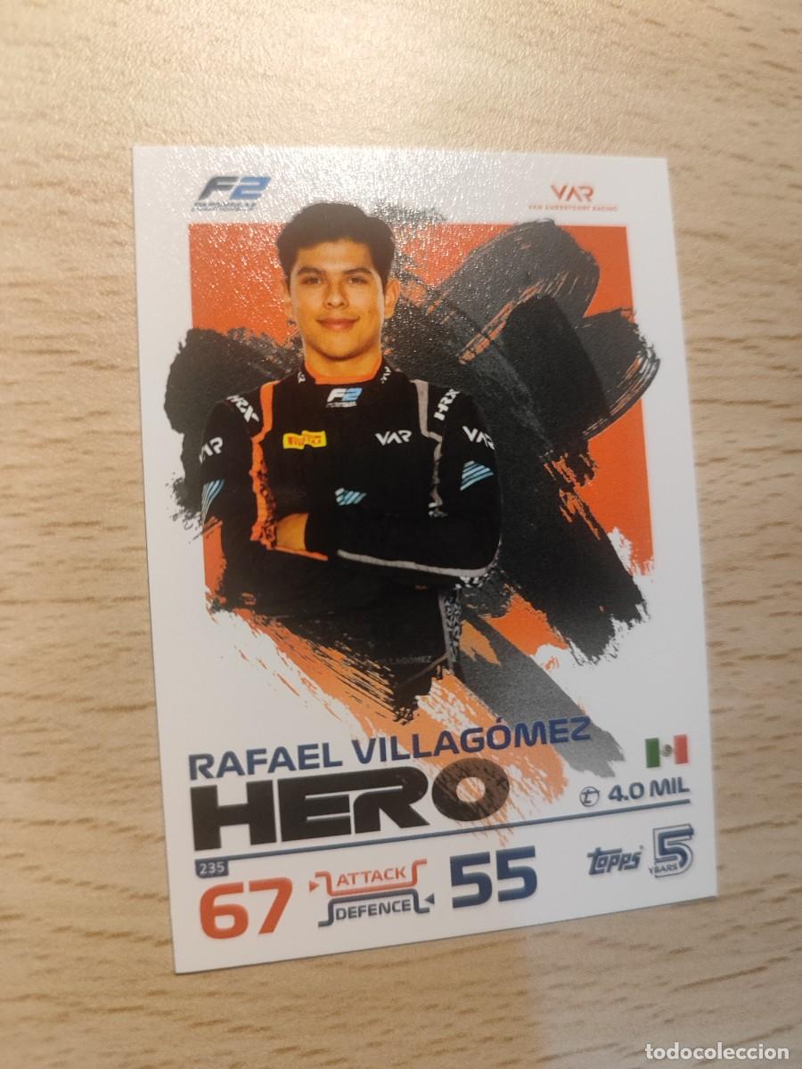 Coleccionismo deportivo: 235 TURBO ATTAX 2024 TOPPS RAFAEL VILLAGOMEZ F2 HERO F1 FORMULA 1 24