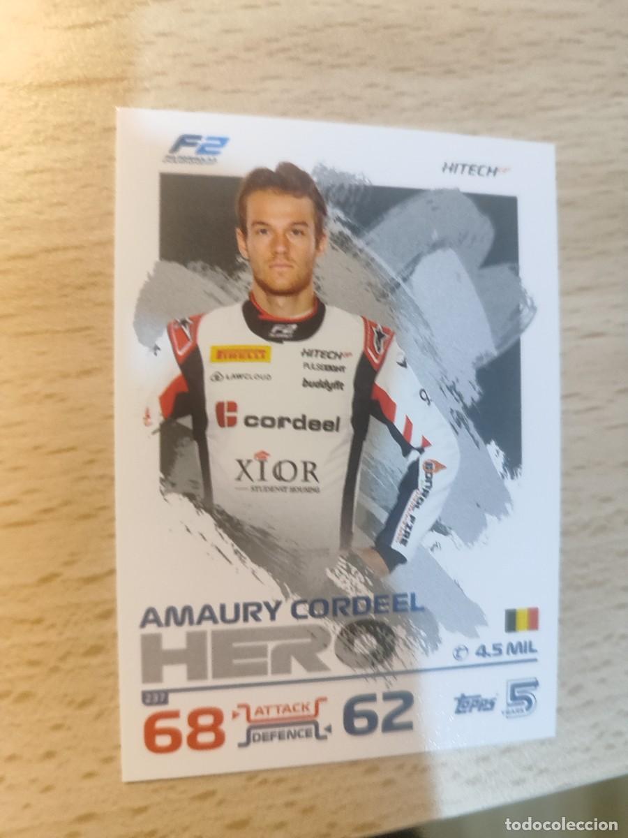 Coleccionismo deportivo: 237 TURBO ATTAX 2024 TOPPS AMAURY CORDEEL F2 HERO F1 FORMULA 1 24