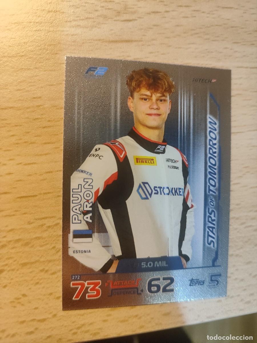 Coleccionismo deportivo: 272 TURBO ATTAX 2024 TOPPS PAUL ARON STARS OF TOMORROW F1 FORMULA 1 24