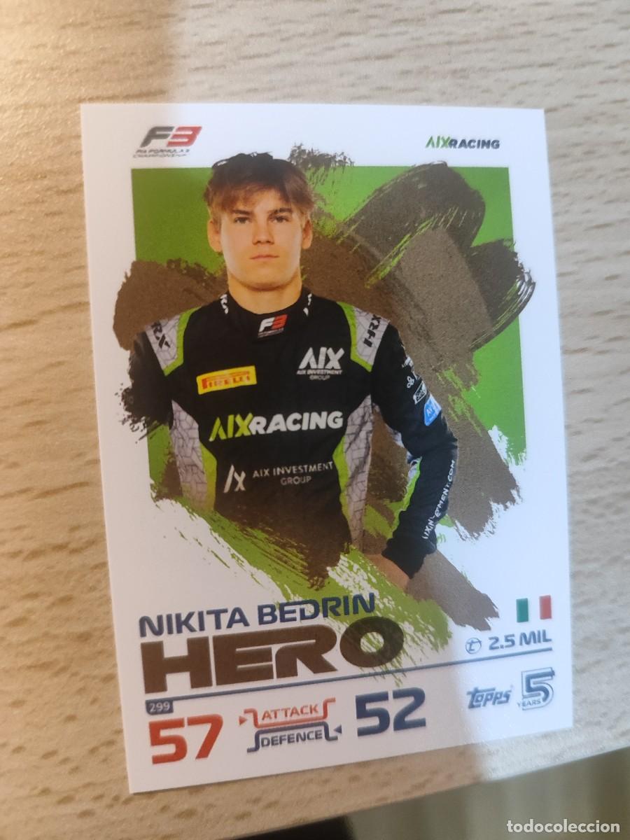 Coleccionismo deportivo: 299 TURBO ATTAX 2024 TOPPS NIKITA BEDRIN F3 HERO F1 FORMULA 1 24