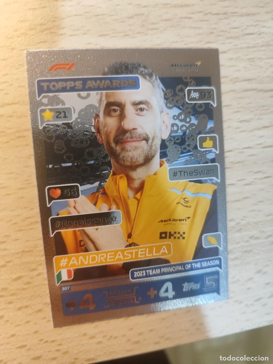 Coleccionismo deportivo: 307 TURBO ATTAX 2024 TOPPS ANDREA STELLA TOPPS AWARDS F1 FORMULA 1 24