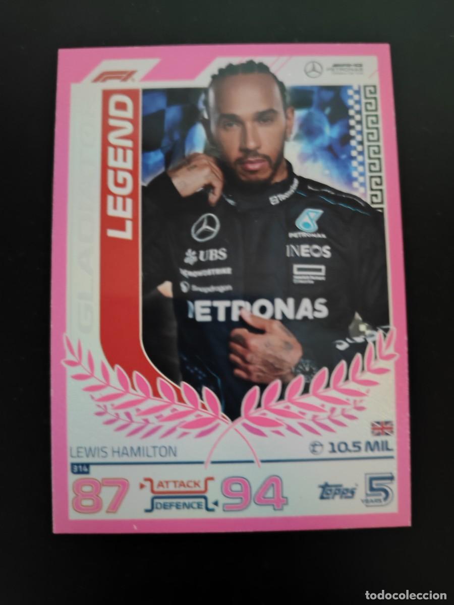 Coleccionismo deportivo: 314 TURBO ATTAX 2024 TOPPS LEWIS HAMILTON F1 GLADIATOR F1 FORMULA 1 24 PINK PARALELA PARALLEL ROSA