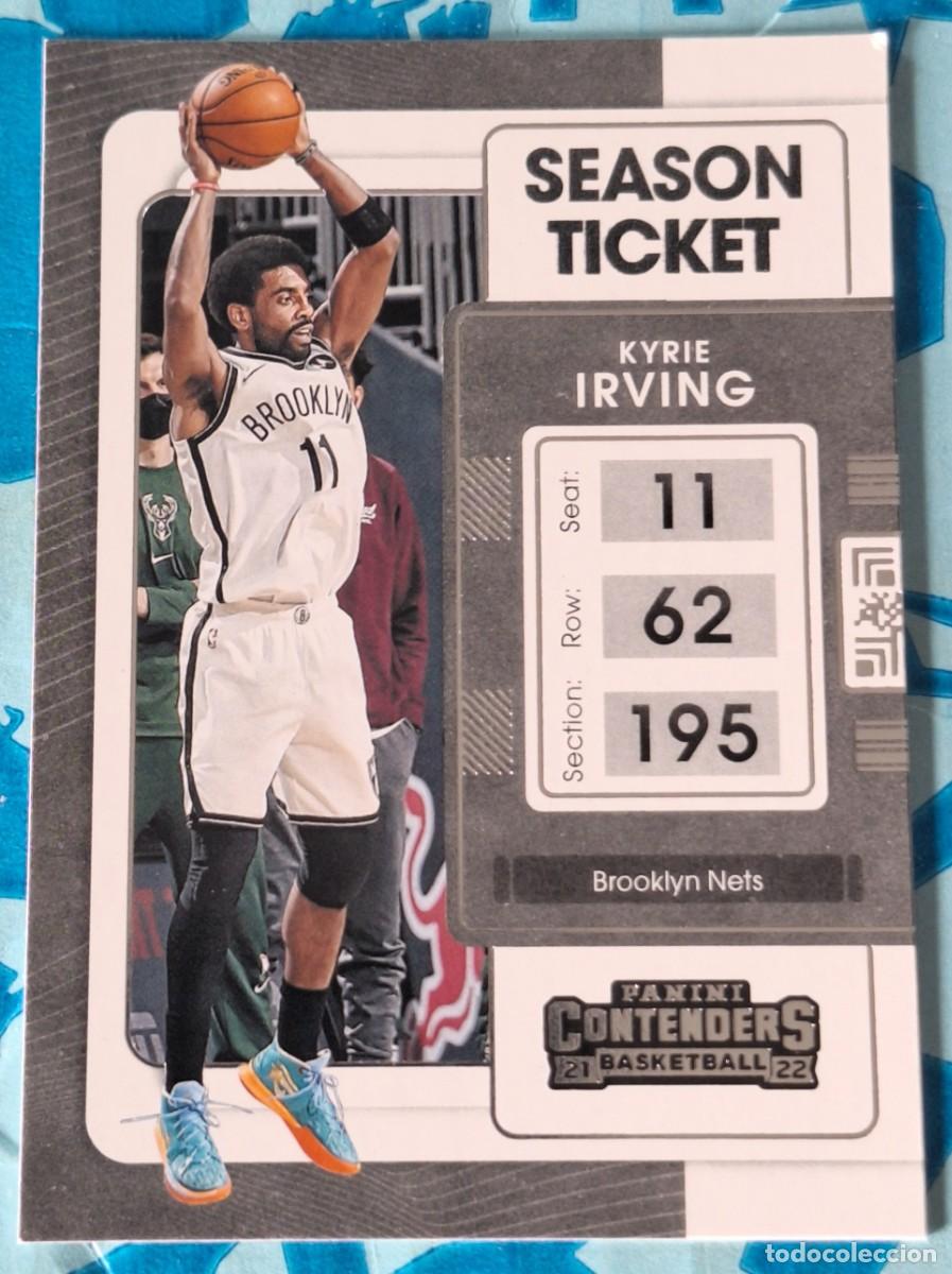 Sammelleidenschaft Sport: CARD PANINI CONTENDERS BASKETBALL KYRIE IRVING BROOKLYN NETS