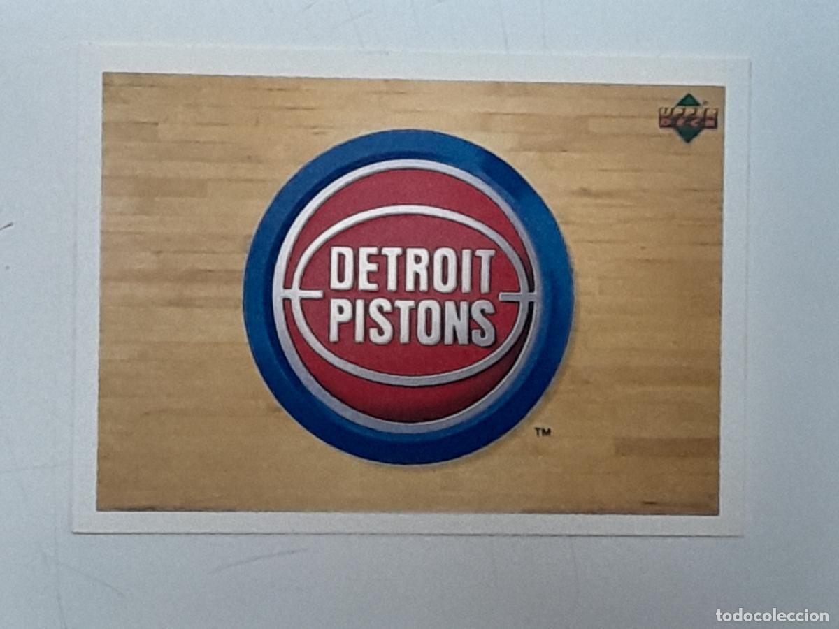 Sammelleidenschaft Sport: NBA UPPER DECK 91/92 CROMO FICHA N&ordm; 138 DETROIT PISTONS