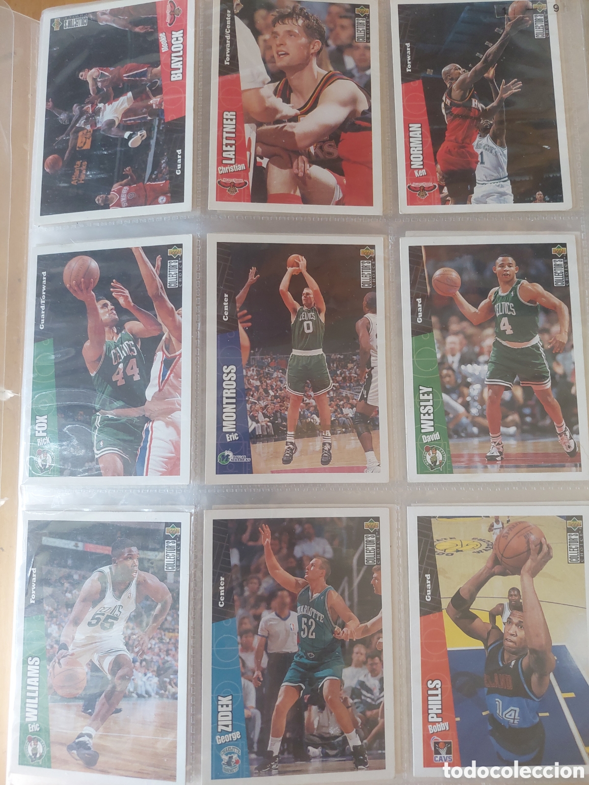 Sammelleidenschaft Sport: Lote 80 Fichas NBA Upper Deck 95 96 Ver fotograf&iacute;as