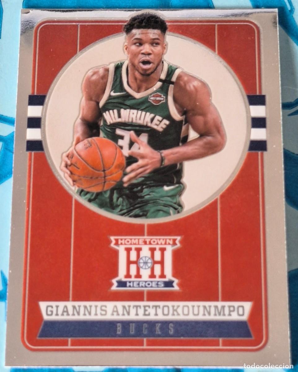 Sammelleidenschaft Sport: CARD PANINI HOMETOWN HEROES BASKETBALL GIANNIS ANTETOKOUNMPO BUCKS